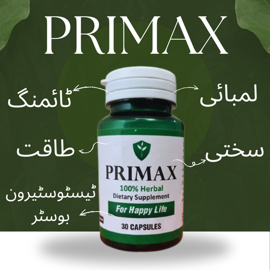 Best Mardana Taqat Capsules in Pakistan – Why Primax Leads the Market