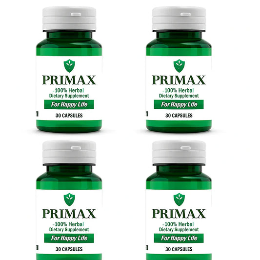 Primax Herbal Capsules ( 4 packs - 120 capsules)